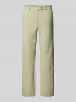 Tiger Of Sweden Regular fit stoffen broek met ceintuurlussen model 'NOORA'