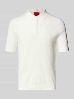 HUGO Regular fit poloshirt van viscosemix model 'SAN PETER-CV'