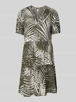 Only Knielange jurk met all-over print model 'NOVA LIFE'