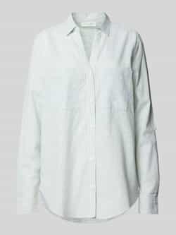 Christian Berg Woman Relaxed fit overhemdblouse met borstzakken