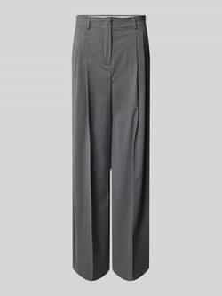 Weekend Max Mara Wide leg bandplooibroek van zuivere scheerwol model 'ADELFI'