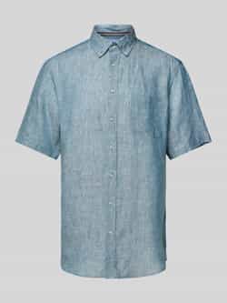 Christian Berg Men Vrijetijdsoverhemd met knoopsluiting
