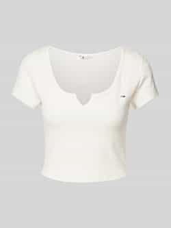 Tommy Jeans Korte top met logostitching