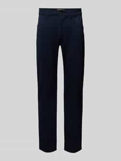 Blend Slim fit stoffen broek met steekzakken model 'Morgan'