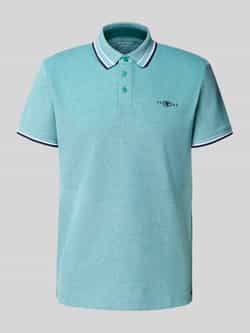 Tom Tailor Regular fit poloshirt van katoenmix