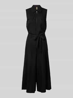 Soyaconcept Jumpsuit van linnenmix met schipperskraag model 'INA'