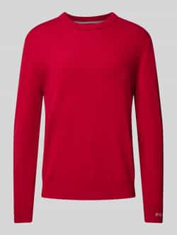 Pepe Jeans Gebreide pullover met ronde hals model 'Andre'
