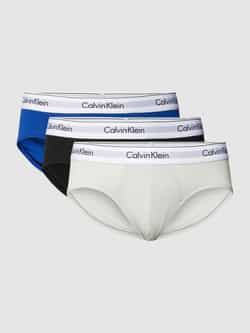 Calvin Klein Underwear Slip met elastische band in een set van 3 stuks