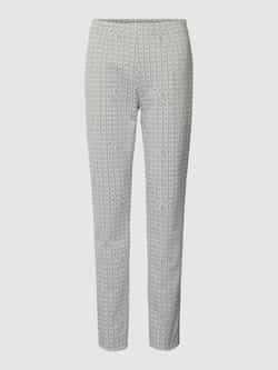 RAFFAELLO ROSSI Stoffen broek met all-over motief model 'PENNY'