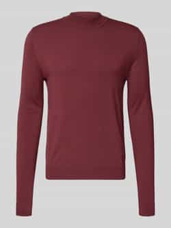 HUGO Regular fit gebreide pullover van viscosemix model 'SAN MARC'