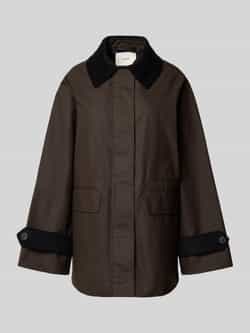 Selected Femme Regular fit jack van gewaxt puur katoen model 'WILMA'
