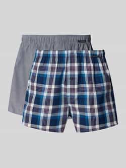 Schiesser Boxershort met elastische band in een set van 2 stuks