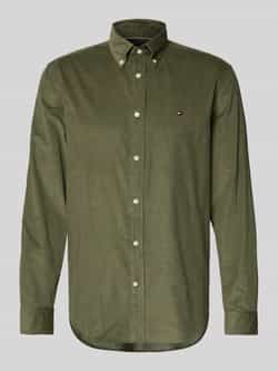 Tommy Hilfiger Regular fit corduroy overhemd van puur katoen