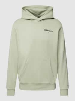 Champion Hoodie met labelstitching