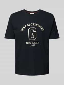 Gant T-shirt met labelprint