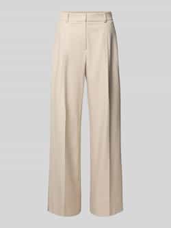 Someday. Stoffen broek met bandplooien model 'Catsby'