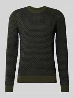 Blend Gebreide pullover met ronde hals model 'DONG'