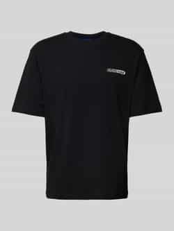 Hugo Blue Oversized T-shirt met ronde hals model 'Necordyl'
