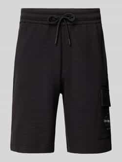 Calvin Klein Jeans Sweatshorts met labelstitching