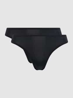 SKINY String van microvezel in een set van 2 stuks