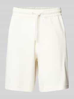 Calvin Klein Jeans Regular fit korte broek met gestileerde opening