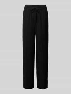 Someday Regular fit stoffen broek met vaste persplooien model 'Contri'