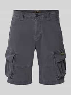 Superdry Korte cargobroek met labeldetail