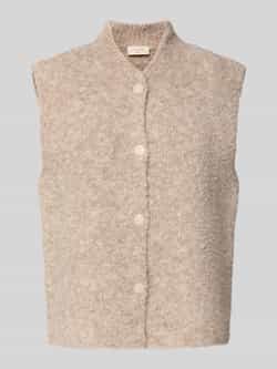FREE QUENT Gilet in gebreide look