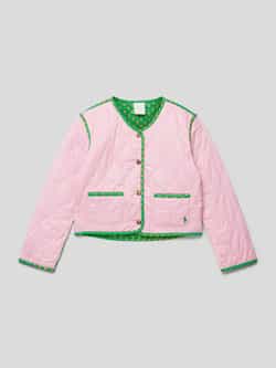 Polo Ralph Lauren Teens Gewatteerd jack met contraststrepen