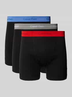 Calvin Klein Boxershort BOXER BRIEF 3PK met logo-elastische tailleband (3 stuks) (Set van 3)