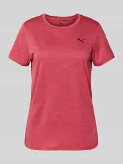 PUMA PERFORMANCE T-shirt met logoprint model 'ESSENTIAL'