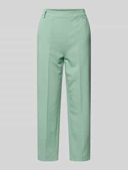 Kaffe Slim fit stoffen broek met paspelzakken aan de achterkant model 'KASAKURA'