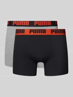 Puma Boxershort met elastische logo in band in een set van 2 stuks