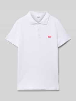 Levi s Kids Poloshirt met labelstitching model 'BATWING'