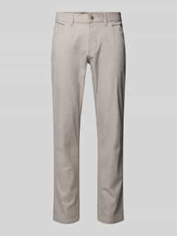 Christian Berg Men Regular fit broek met riemlussen