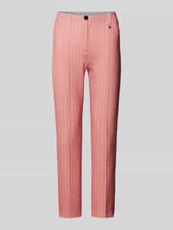 Marc Cain Stoffen broek met bandplooien model 'Sydney'