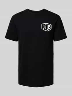 DEUS EX MACHINA T-shirt met labelprint model 'Venice'