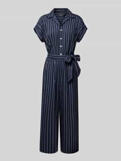 Lauren Ralph Lauren Jumpsuit van viscose met strikceintuur model 'LORITZ'