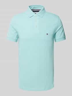 Tommy Hilfiger Slim fit poloshirt met logostitching model '1985'