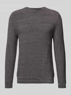 Superdry Gebreide pullover met ribboorden