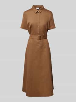 Jake*s Collection Midi-jurk met tailleriem