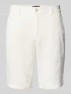 Marc O'Polo Regular fit korte broek van puur linnen model 'RESO JOGGER'