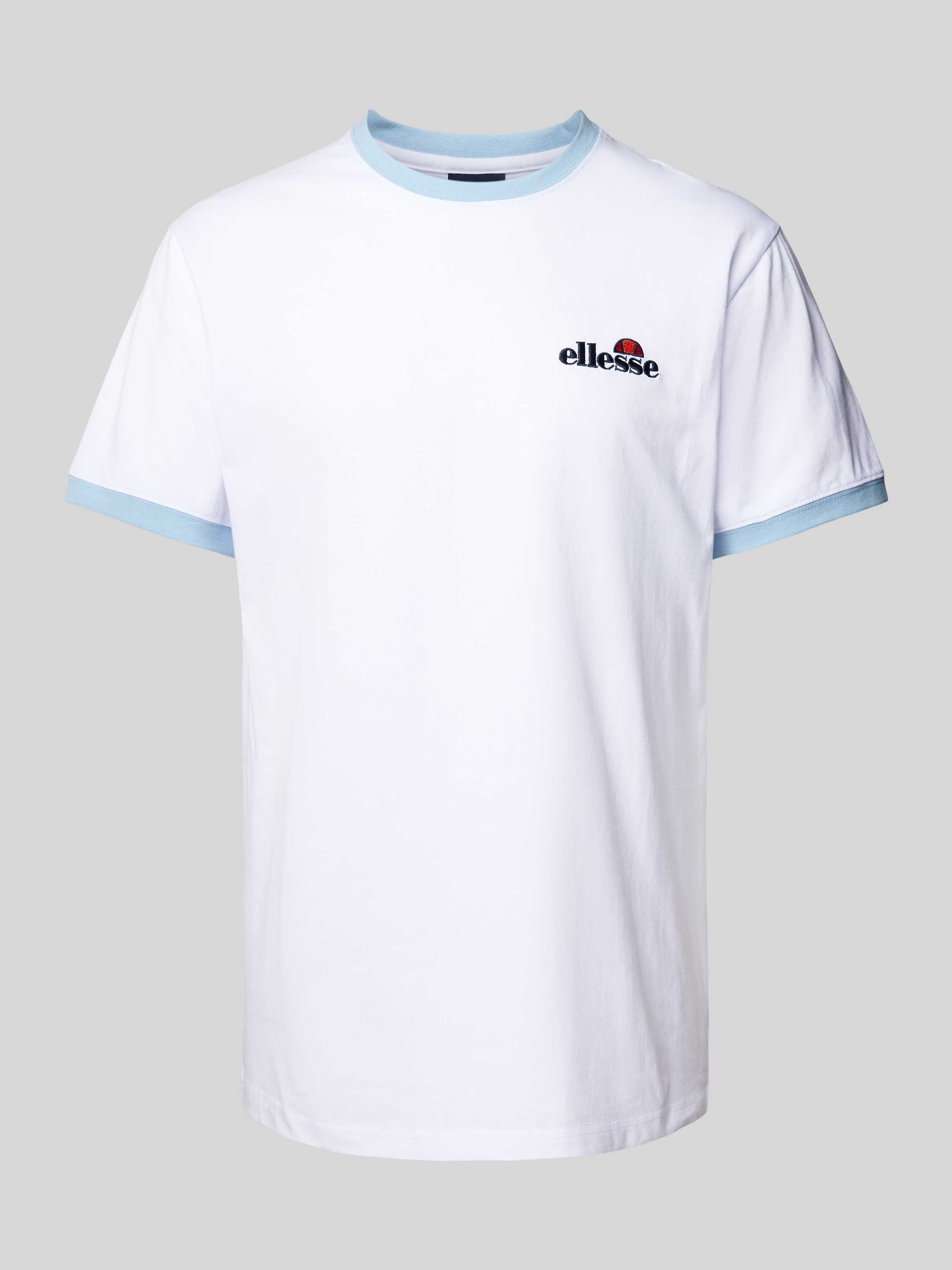 Ellesse T-shirt met labelstitching model 'Meduno'