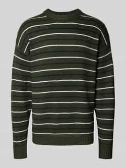 Jack & jones Gebreide pullover met streepmotief model 'SOHO OLLIE'