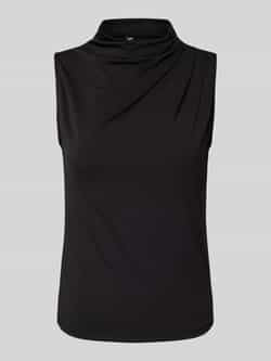 Pieces Regular fit top met opstaande kraag model 'MADISON'