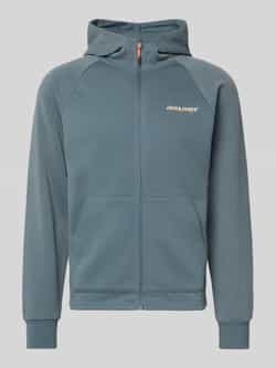 jack & jones Regular fit sweatjack met logoprint model 'Thatcher'