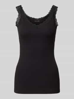 Christian Berg Woman Tanktop met kant