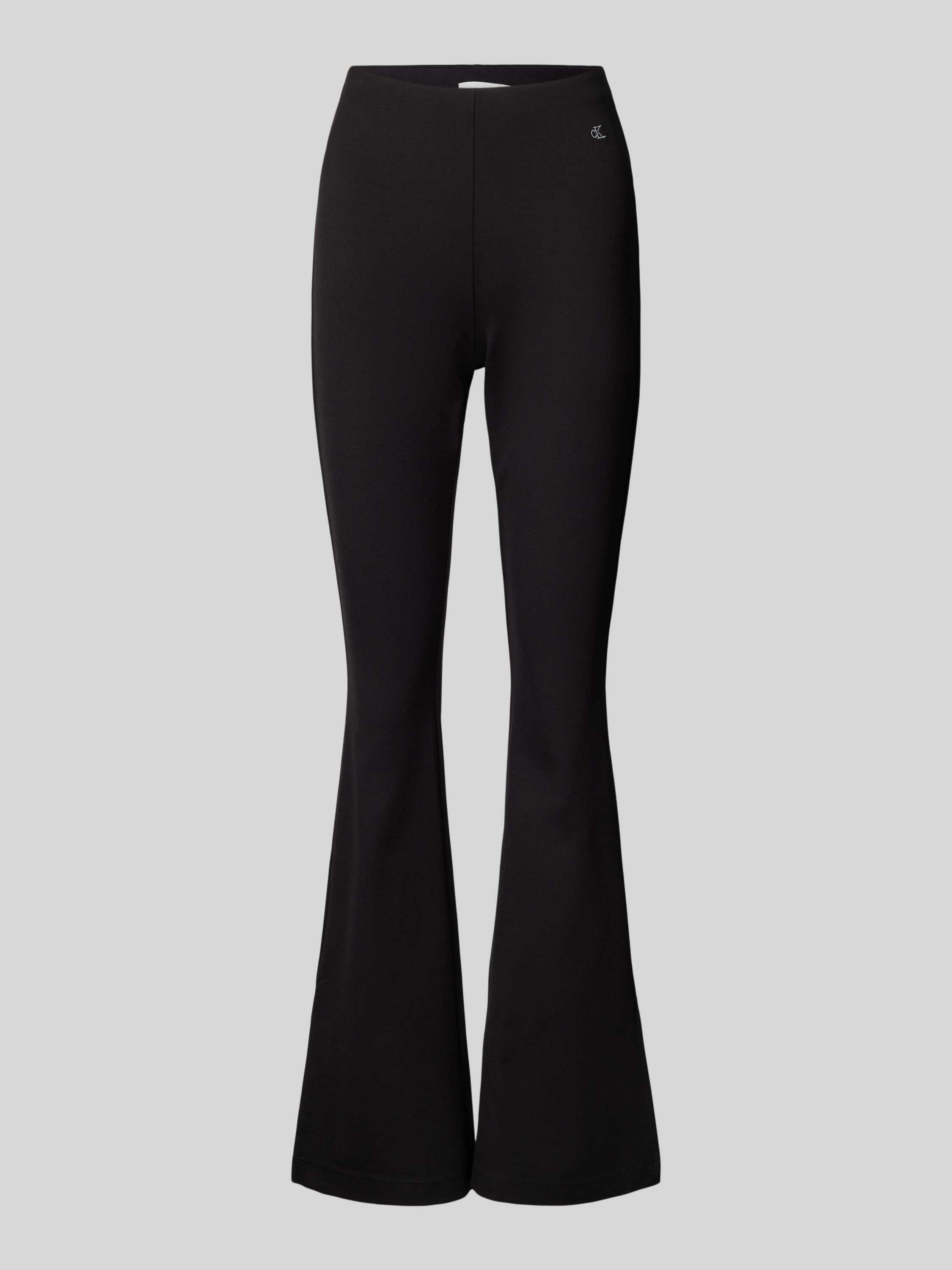 Calvin Klein Jeans Loose fit legging met labeldetail model 'SCULPTED MILANO'