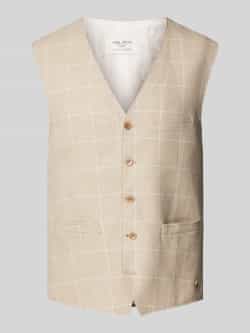 Carl gross Gilet met strookzakken model 'Wilson'