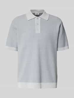 Drykorn Regular fit poloshirt met structuurmotief model 'TAMIAN'